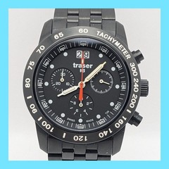 Watch Quartz Black Dial Men Wristwatch