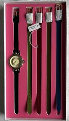Isaac Mizrahi Women’s Watch With 5 Fashion Bands
