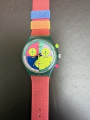 FLASH ARROW Vintage 1991 Chrono SCL100 New Box w/ papers – Not a Re-edition