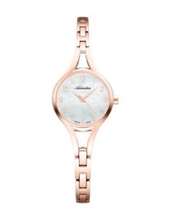ADRIATICA Women Quartz Casual Watch Classic Dress White Dial Waterproof Swiss Fa