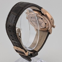 Tenshodo Grand Complication Vandyke Brown Quartz Chronograph Moonphase overhaul