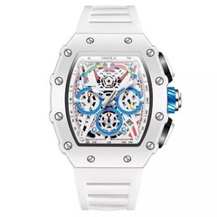 ONOLA Luxury Watch Men’s Fashion Casual Multifunctional Silicone Tape Waterproo