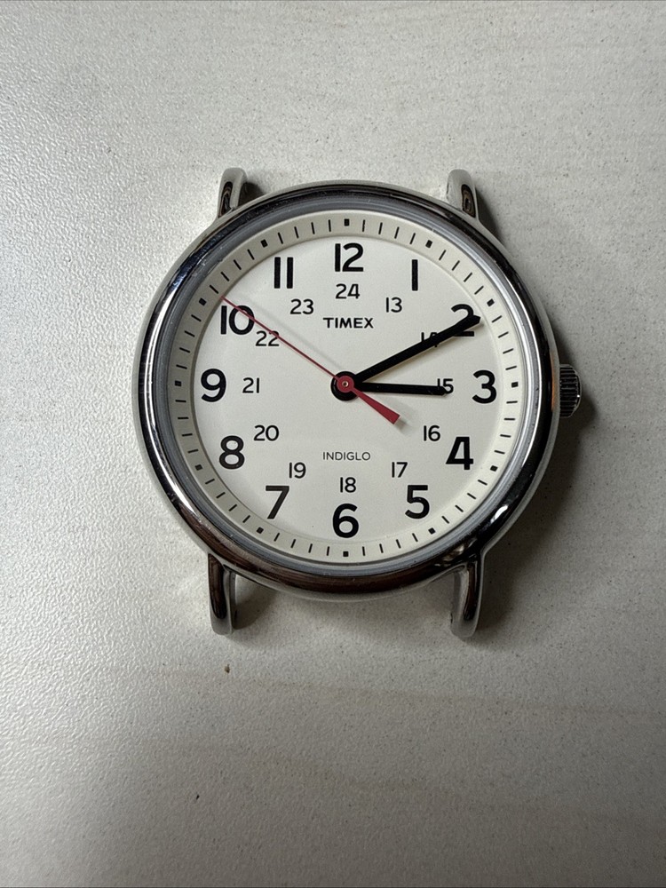 Timex Indiglo Easy Reader Watch, 40mm, New Battery Watch Face Only
