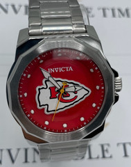 Invicta NFL Kansas City Chiefs Men’s Watch – 42mm, Steel (47928)