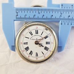 Antique/Vintage Swiss CORTEBERT Pocket Watch Post-Chronometre Anti-Magnetique