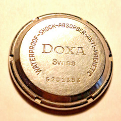 DOXA Rare Military Case for Swiss mechanical Wristwatch