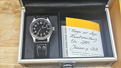 STOWA Flieger 40mm Manual Wind Black Dial Pilot, Sapphire, Box & Papers