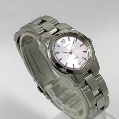 839 Working Item CITIZEN Ladies Watch Citizen Wicca Purple Silver Quartz Rare