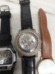 Mixed Lot Of Watches for Parts or Projects,6 Working 5 Not Working,sold As Seen