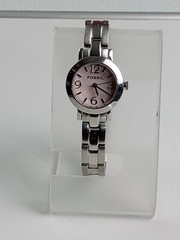 FOSSIL ES-2090 Stainless Steel Analog Women’s Watch Sz.6.75″ New Battery