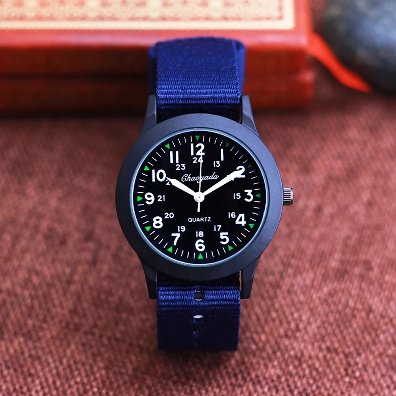 Analog Quartz Watch New Boys Children Kids Wristwatches Stainless Steel Fashion