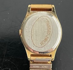 Vintage Caravelle by Bulova Ladies Watch Gold Tone For Parts And Repair
