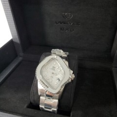 Laarvee x MAD Paris Collab White Silver Watch w/ Case & Screws – Brand New