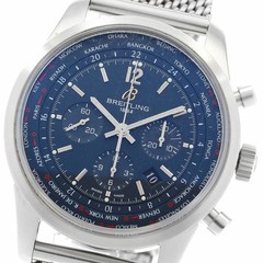 Breitling Transocean AB0510 Automatic 46mm Blue Chronograph Men’s Watch