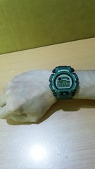 Vintage G-Shock DW-003 Military Army Green Jelly Unique Customized Only 1