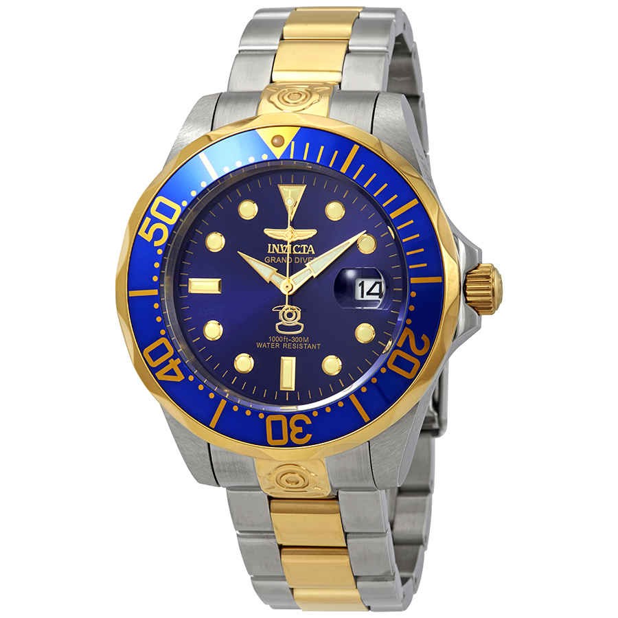 Invicta Pro Diver Grand Diver Automatic Blue Dial Men’s Watch 3049