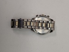 FMD Mens Watch 44mm Blue Dial Silver Tachymeter Chronograph FMD 1803 Bracelet