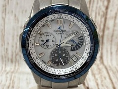 CASIO OCEANUS OCW-M700 Radio-Controlled Solar Watch Band 15.5cm From Japan