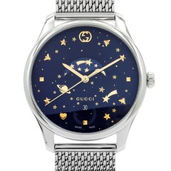 Gucci 126.3 Quartz Blue Dial Mens Watch