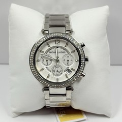 Michael Kors Parker MK5353 Chronograph White Dial Stainless Steel Women’s Watch