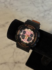 Casio G-Shock GA-100BR-1A Orange Bi Color Watch