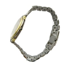 Seiko SEIKO 5E21-6C30 LUCENT Quartz Watch with Logo, Silver and Gold Tones ■GY