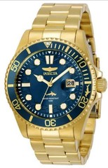 Invicta Men’s Pro Diver Quartz Watch Stainless Steel Strap – Gold (30024) NEW