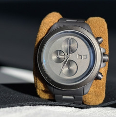 Vestal ZR-3 Chronograph Men’s Watch Matte Gunmetal Stainless Steel ZR3014