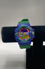 Casio G-Shock GA-400 Hyper Colors Blue Green Analog Digital Men’s Watch