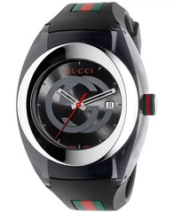 Gucci Sync XXL YA137101 Men’s Quartz Rubber Band Watch New In Box