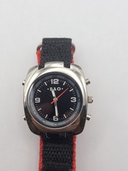 Vintage FAO Schwarz Talking Watch Black Dial New Battery Working