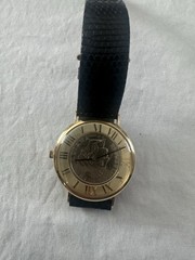 vicence Watch. Only The Bezel Is Gold 14 K