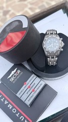 Sector 950 No Limits Automatic Chronograph 300M Titanium 41mm Full Set Vintage