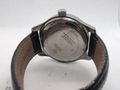 Guess Womens Watch 42mm Breast Cancer Awareness Leather Day Date New Battery