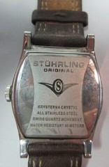Stuhrling Basilica II Men’s Watch Original Krysterna Crystal Swiss Vintage RARE