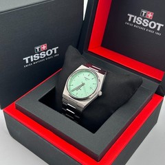 Tissot PRX 40mm Stainless Steel Light green Dial Men’s Watch T137.410.11.091.01