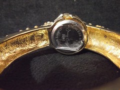 Jessica Carlyle Women’s Watch Rhinestone Hidden Dial Bengal tiger New Battery.