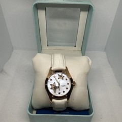 Ladies Rotary Diamond Watch RLS00029/41 Rose Gold Plated White Leather Swiss