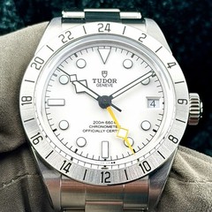 2026 Tudor Black Bay Pro Steel GMT White Opaline Dial 39mm M79470-0004 Complete