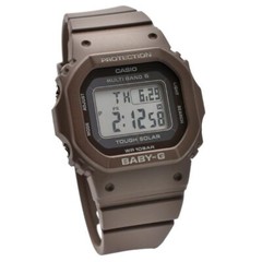 CASIO BABY-G BGD-5650-5JF Radio Solar Digital Watch Matte Brown 37.9mm