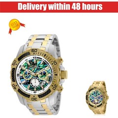 Invicta Men’s Pro Diver Scuba Quartz Chronograph Watch, 50mm