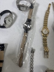 Lot 20Women’s Quartz Watches Stainless Steel Untested for Parts/Repair