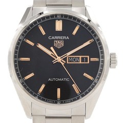Authentic TAG Heuer Carrera Day Date Calibre 5 WBN2013.BA0640 Stainless Stee…