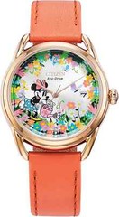 Citizen FE6087-04W Gardening Minnie Disney Collection Diamond Floral Dial Watch