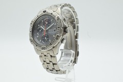 [Exc+5] SEIKO 7T32-6030 Titanium Chronograph Alarm Quartz Men’s Watch Japan