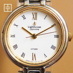CITIZEN Lighthouse Centini Ladies Quartz Watch w/ White Dial