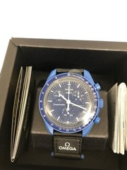 Omega Swatch MoonSwatch Blue Bioceramic Mission to Neptune SO33N100 #S71231
