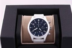 IWC Pilot’s Watch Chronograph Top Gun Lake Tahoe White Ceramic 44.5mm IW389105