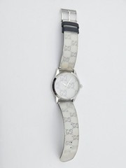 Gucci G-Timeless Women’s GG Motif Hologram Dial Watch – YA1264058 ($920 MSRP)