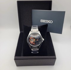 Seiko Godzilla 30th Automatic Skeleton Dial SS Watch 10 Bar w/ Box Manual